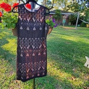 Classic Black Lace Dress